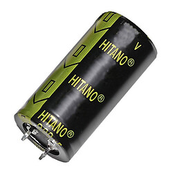 Конденсатор електролітичний вивідний 10uF 450V ESG 13x25mm (for ballast, 5000часов) (ESG100M2WB-Hitano)