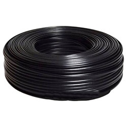 Силиконовый провод 5-жильный в черной оболочке 22AWG (0.3mm2 12/0.18/TS) черный/красный/желтый/зеленый/синий
